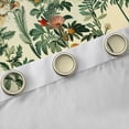 thumbnail image 4 of Manfei Retro Rustic Flower Curtains Pack of 2 (42x84 Each),Natural Plant Curtains Blackout,Vintage Country Floral Bedroom Curtains For Girls Kids,Super Cozy Room Decor, 4 of 6