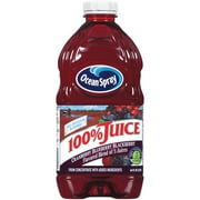 Ocean Spray 100% Cranberry Blueberry Blackberry Juice, 64 Fl. Oz.