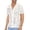 a-45White9, variant on FINALGANG Mens Lapel Notch Collar Hollow Diamond Knit Solid Short Sleeve Shirt Regular Fit Breathable Beach Vacation Daily Casual Tops For Daily Wear Leisure Top Black S