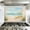 Color 1, variant on Kitchen Backsplash Peel and Stick Wall Murals Coastal Picture Beach Beach Theme Window Seascape Removable Mural 35.4"W x 23.6"H, Oil Proof Vinyl Wallpaper for Fireplace & Behind Stove