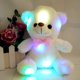 thumbnail image 1 of 22CM Colorful Glowing Luminous Plush Baby Stuffed Toys Lighting Stuffed Bear Lovely Giant Cartoon Toy Christmas Gifts for Kidsrose flower No LED He Qiyong unisex, 1 of 1