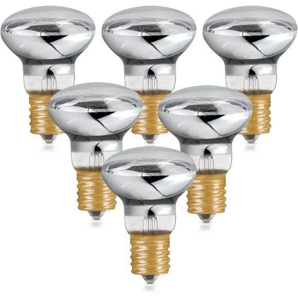 Bombilla SerBion R39 E17 30W 120V blanco cálido, paquete de 6