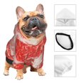 thumbnail image 3 of Balery Beef Steaks Sudadera con Capucha para Perros Pequeños – Ropa para Mascotas, Disfraz para Perros y Gatos, Ideal para Fiestas y Cosplay-XX-Large, 3 of 7