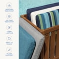 thumbnail image 4 of Courtyard Geo Almond Essentials Tufted Seat Cushion (2-Pack), 4 of 7