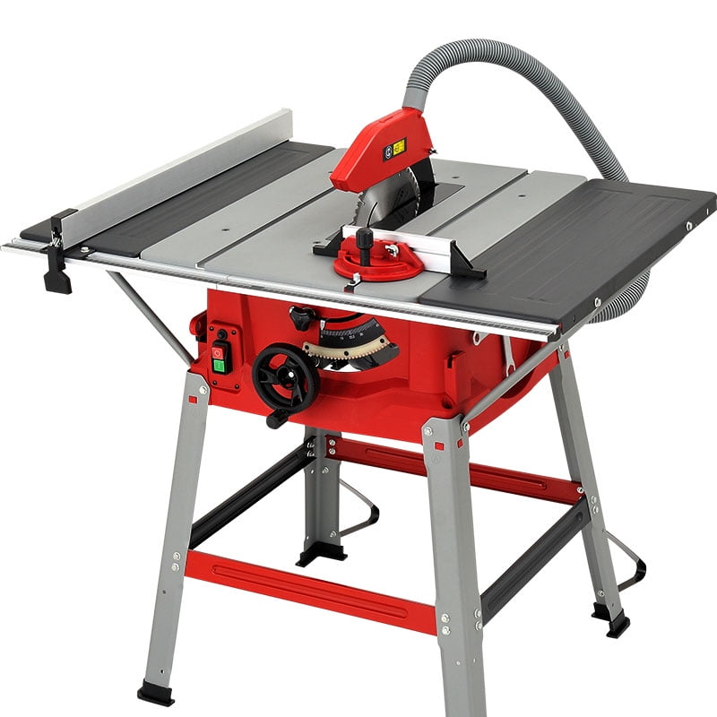 110V 10" Table Saw Stand Sliding Extension Bench Top Woodworking