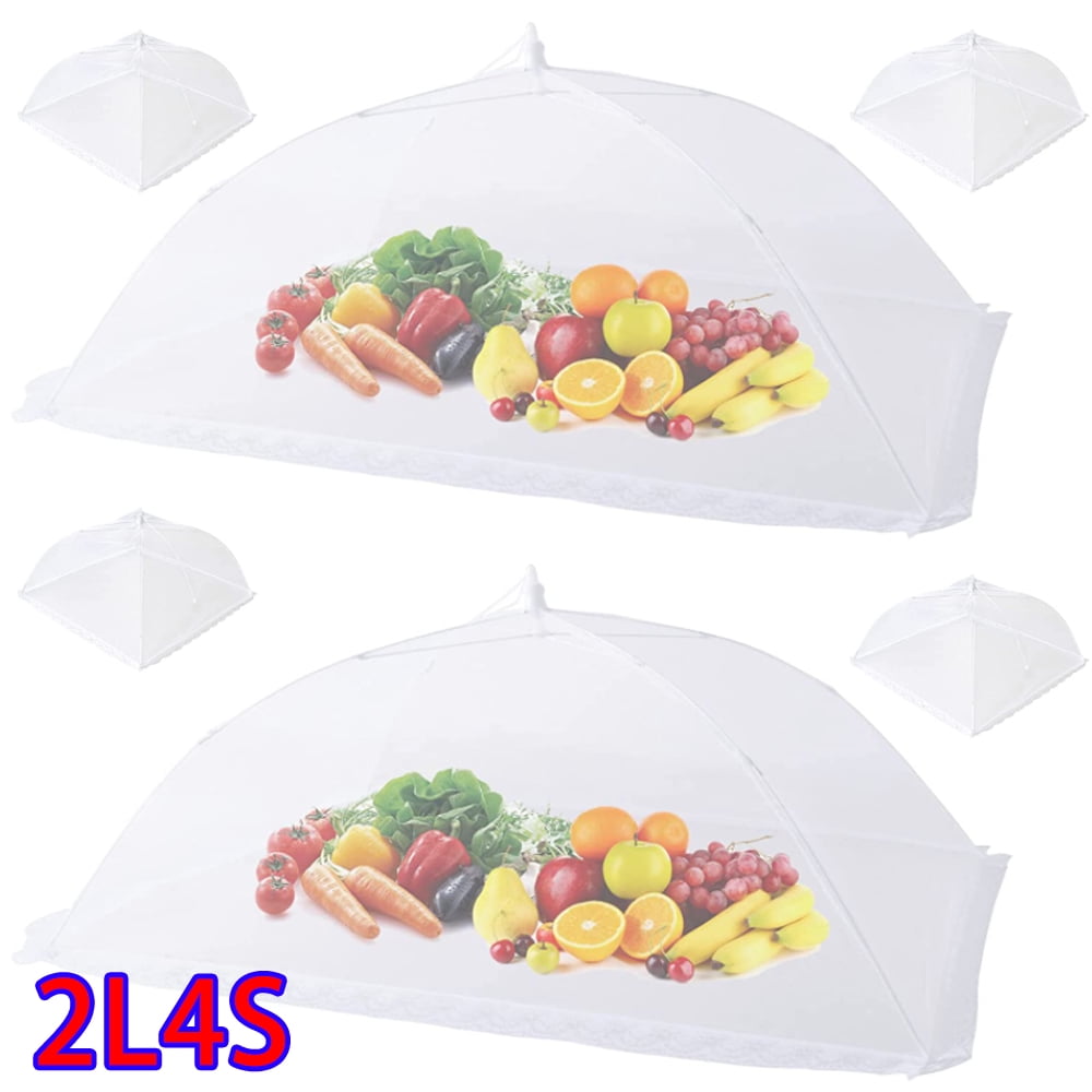Lishuaiier 6PCS Mesh Umbrella Tent, food protection net, Food Cover