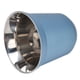 thumbnail image 4 of Taza de café de acero inoxidable 304 de 80 ml, con aislamiento de doble pared, resistente al calor, para acampar al aire libre, picnic, color azul claro (80 ml), 4 of 14