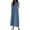 BU1, variant on Icvfdpl Casual Summer Dresses For Women,Long Sleeveless Pocket Boho Denim Maxi Round Neck Loose Fit Bohemian Style Leisure Sundress For Women,S