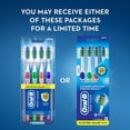 thumbnail image 2 of Oral-B Bacteria Blast Manual Toothbrush, Soft, 4 Count, 2 of 9