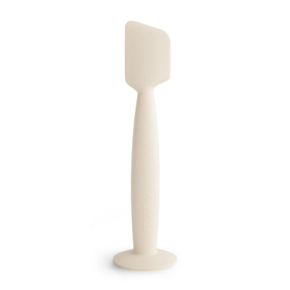 Aplicador de crema para pañales Mushie Soft Silicone con base de succión