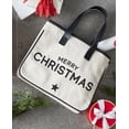 thumbnail image 3 of Mini Tote Bag-Merry Christmas (11  X 9.5 )-Canvas, 3 of 5
