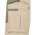 thumbnail image 7 of Women's Multi Pocket Work Cargo Pants, Stretch Lightweight Outdoor Hiking Pants Khaki XS, 7 of 7