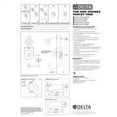thumbnail image 2 of Delta Trinsic MonitorÃÂ® 14 Series Tub Trim in Stainless, 2 of 2