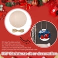 thumbnail image 4 of 12 Inch Blank Wood Circles for Crafts Unfinished Wood Front Door Decor Round Wooden Hanging Sign with for DIY Crafts Christmas Painting Home Holiday Decor/ Christmas Diy Wooden Board, 4 of 8