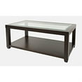 thumbnail image 3 of Urban Icon Contemporary Rectangular Glass Inlay Coffee Table, 3 of 7