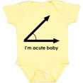 thumbnail image 3 of Inktastic I'm Acute Baby Funny Math Pun Boys or Girls Baby Bodysuit, 3 of 5