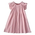 thumbnail image 4 of Tkrady Dress for Girls Spring Summer New Breathable Little Flying Sleeve Cute Princess Dresses, Sizes 2-7 Years, 4 of 7