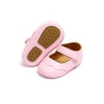 thumbnail image 3 of Infant Baby Girls Princess PU Leather Soft Sole Crib Shoes Toddler Shoes 0-18M, 3 of 3