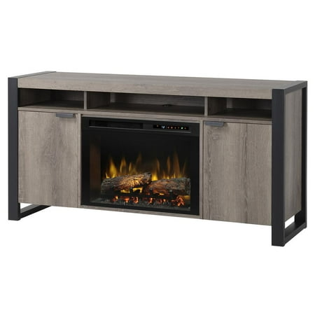 Dimplex Pierre Media Console Electric Fireplace With Logs For Tvs