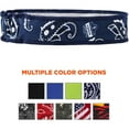 thumbnail image 4 of Ergodyne Chill-ItsÂ® 6605 High-Performance Headband, Navy Western, 4 of 6