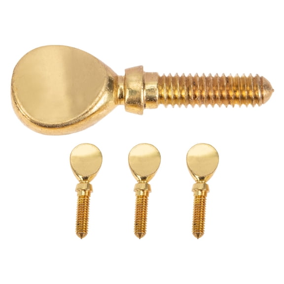 CTIRCHIU 4Pcs Saxophone Neck Screw Tightening Kit with Smooth Finish for Sax Repair