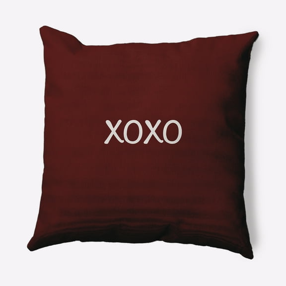 Simply Daisy 18 inch XOXO Valentines Decorative Throw Pillow