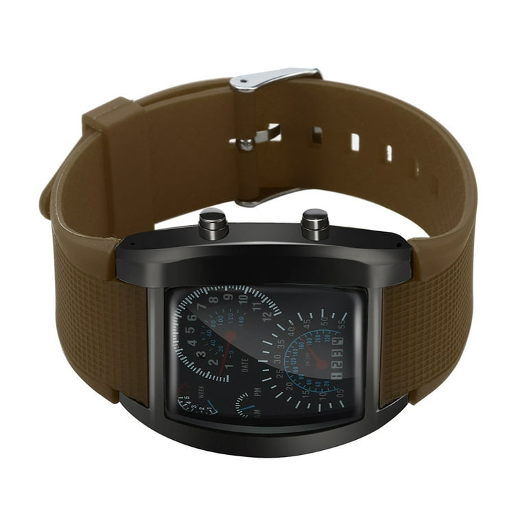 EQWLJWE Men's Fashion LED Light Flash Turbo Speedometer EQWLJWE Men's Fashion LED Light Flash Turbo Speedometer