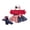 Red, variant on BemeyourBBs Baby Girls 4th of July Outfit Infant Baby Girl Patriot Independence Day Romper Dress Summer Clothes Flying Sleeve Star Stripe Print Bodysuit Playsuit with Socks Headband 3Pcs Set