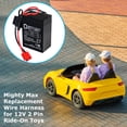 thumbnail image 7 of 6V 4.5AH F1 SLA Replacement Battery Compatible With Kid Trax Luxury Maserati Convertible 6V Ride-On, 7 of 7