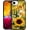 Butterfly Golden Sunflower, variant on Compatible with iPhone 16e Case, Pattern Design Hard PC Back Cover Non-Slip Shock Absorption Soft TPU Protective Case for iPhone 16e 6.1inch-Golden Rose Pearl Lips
