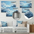 thumbnail image 4 of Designart "South Pole Frosty Meditation Conceptual" Winter Landscape Metal Wall Art Prints, 4 of 5