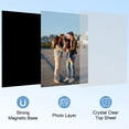thumbnail image 3 of LIZEVINC 12-Pack Magnetic Photo Frames for Refrigerator 4x6, Flexible Clear Picture Holders for Fridge, Whiteboard, Locker, Filing Cabinet, Metal Surface, 3 of 8