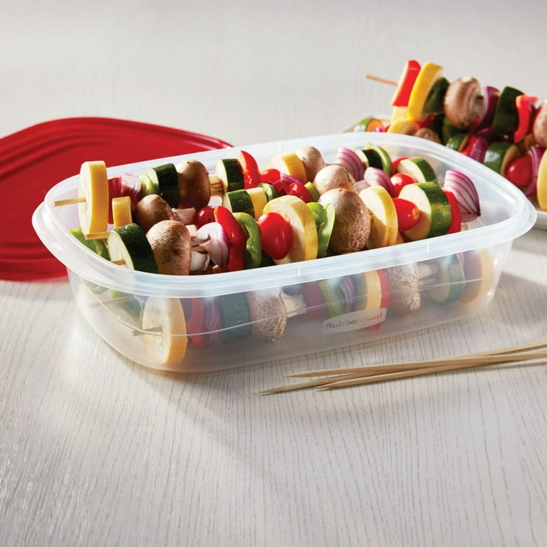 Rubbermaid TakeAlongs Food Storage Containers, 16 Piece Set, A