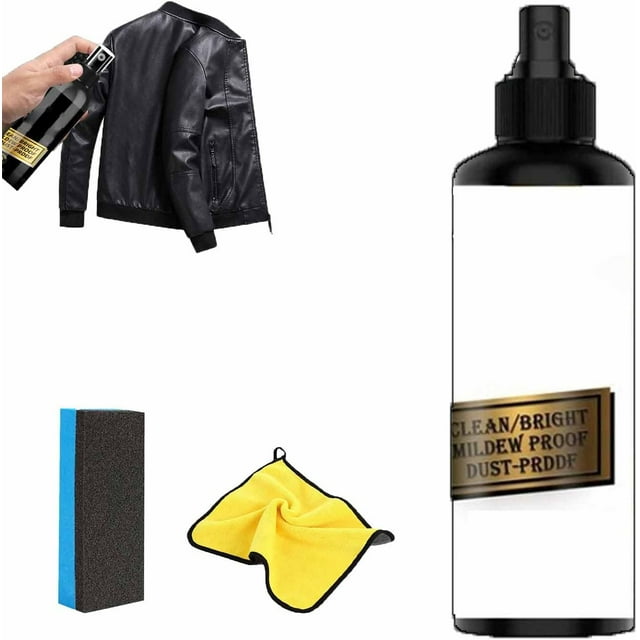 Leather Jacket Care and Cleaning Agent, Eco-Friendly Leather Care Oil: Multi-Purpose Cleaner and Conditioner, leather Cleaner for Sofa Car Bag Cleaning