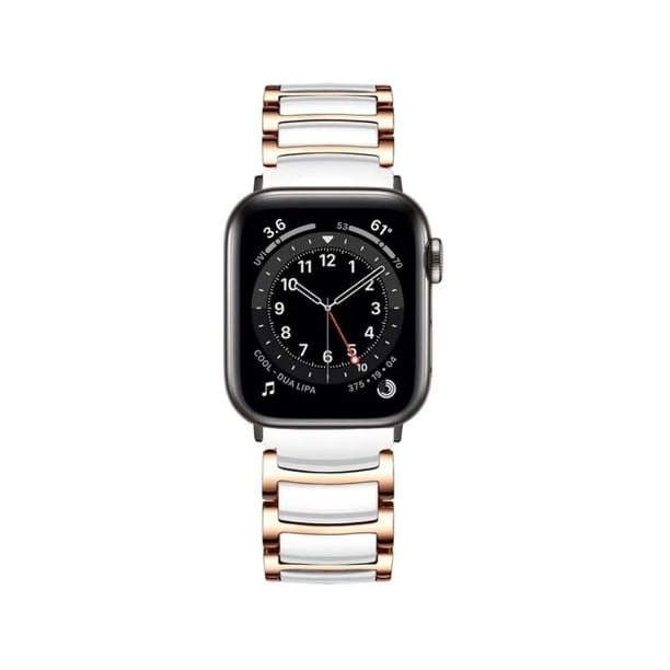Correa De Cerámica Acero Inoxidable Premium Para Applewatch 42/44/45mm