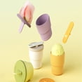 thumbnail image 4 of BQBQERT Practical Ice Cream Molds Silicone Popsicles Maker Functional Ice Cream Molds Popsicles Making Molds for Dessert, 4 of 11