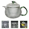 thumbnail image 3 of CHUANK Tea Glass Teapot Kettle Coffee Pot Stovetop Loosekettle Flower  Infuserchinese Maker Boiling Warmer Pitcher Pot, 3 of 6
