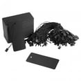 thumbnail image 3 of 200PCS Price Tags with String Attached, Blank Labeling Tags, Price Labels Display Tags, Marking Tags Writable Tags, Display Label, Clothing Tags Black, 3 of 10