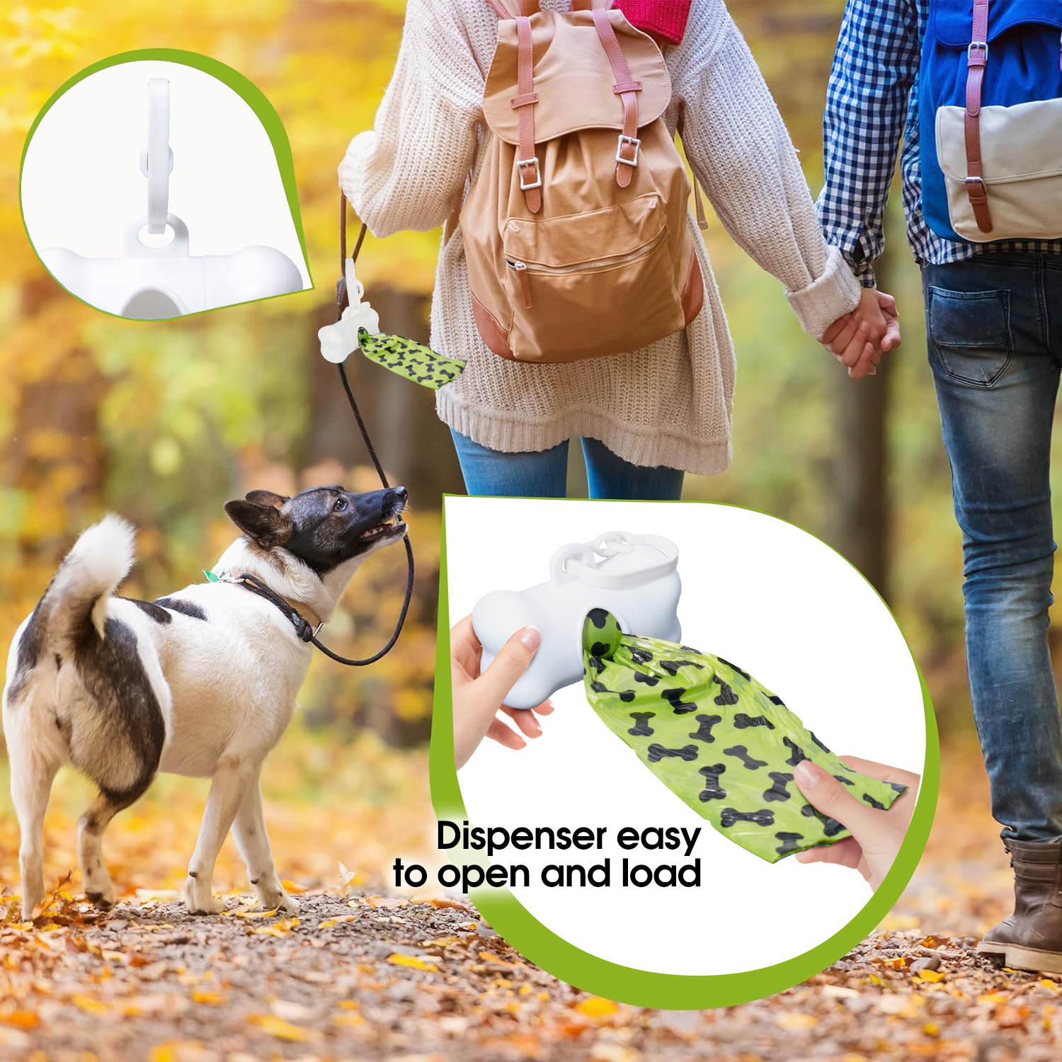 PayUSD Dog Poop Bags Dog Waste Bags with Dispenser 40 Rolls 800 Counts Extra 1.5C Thickness