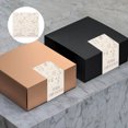 thumbnail image 3 of 150pcs Adhesive Sealing Stickers Gift Box Stickers Rectangular Stickers, 3 of 8