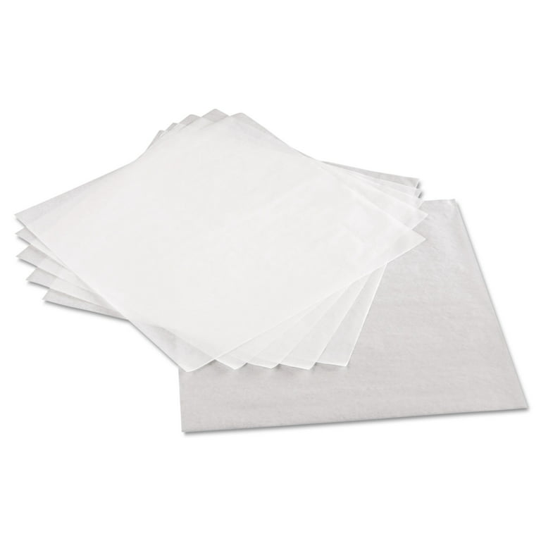 12x12 4Color Printed White Food Wrap Paper Sheets Deli Wrapping — Big  Valley Packaging Corporation