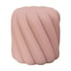 thumbnail image 1 of Sillón de tocador otomano redondo, estable, elegante, multifuncional, de alta densidad. Rosa, 1 of 9
