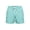 Mint Green, variant on Men's Striped Beach Shorts, Casual Summer Swim Trunks with European American Style,Mint Green,XXXL