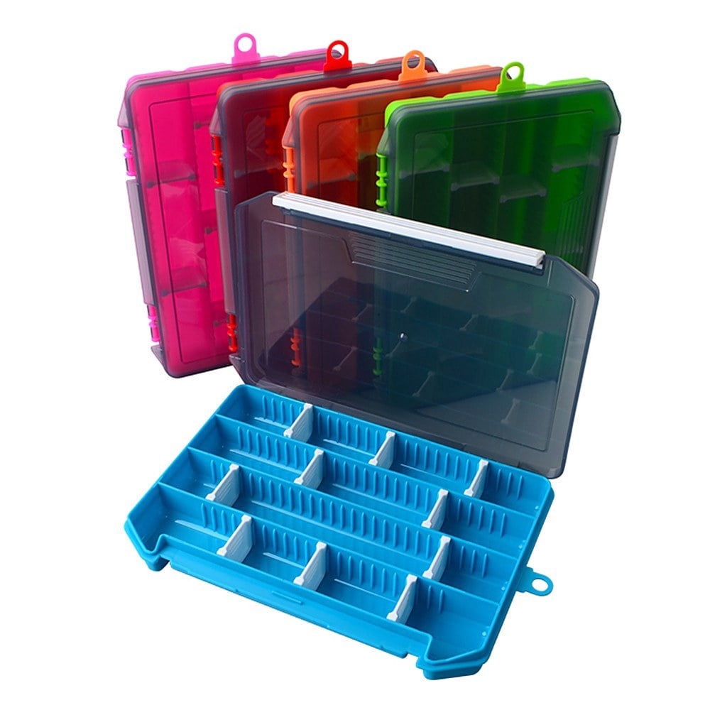 Fishing Tackle Box Organizer with Storage Trays