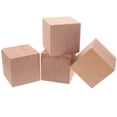thumbnail image 6 of SENSETH 4 Unfinished Wooden Cubes for Crafts and DIY Projects, 6 of 6