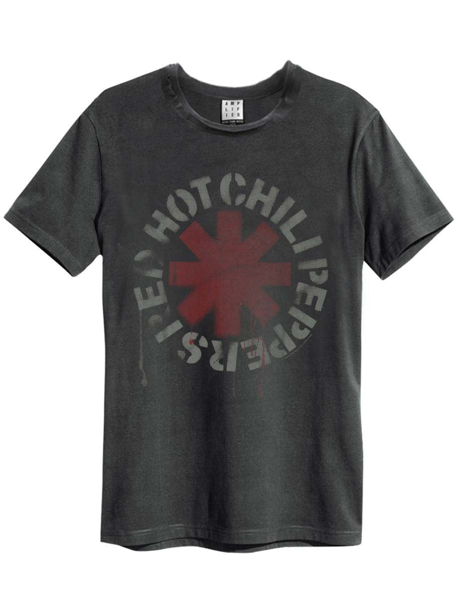 Red Hot Chili Peppers - Red Hot Chili Peppers Men's Logo Slim Fit T ...
