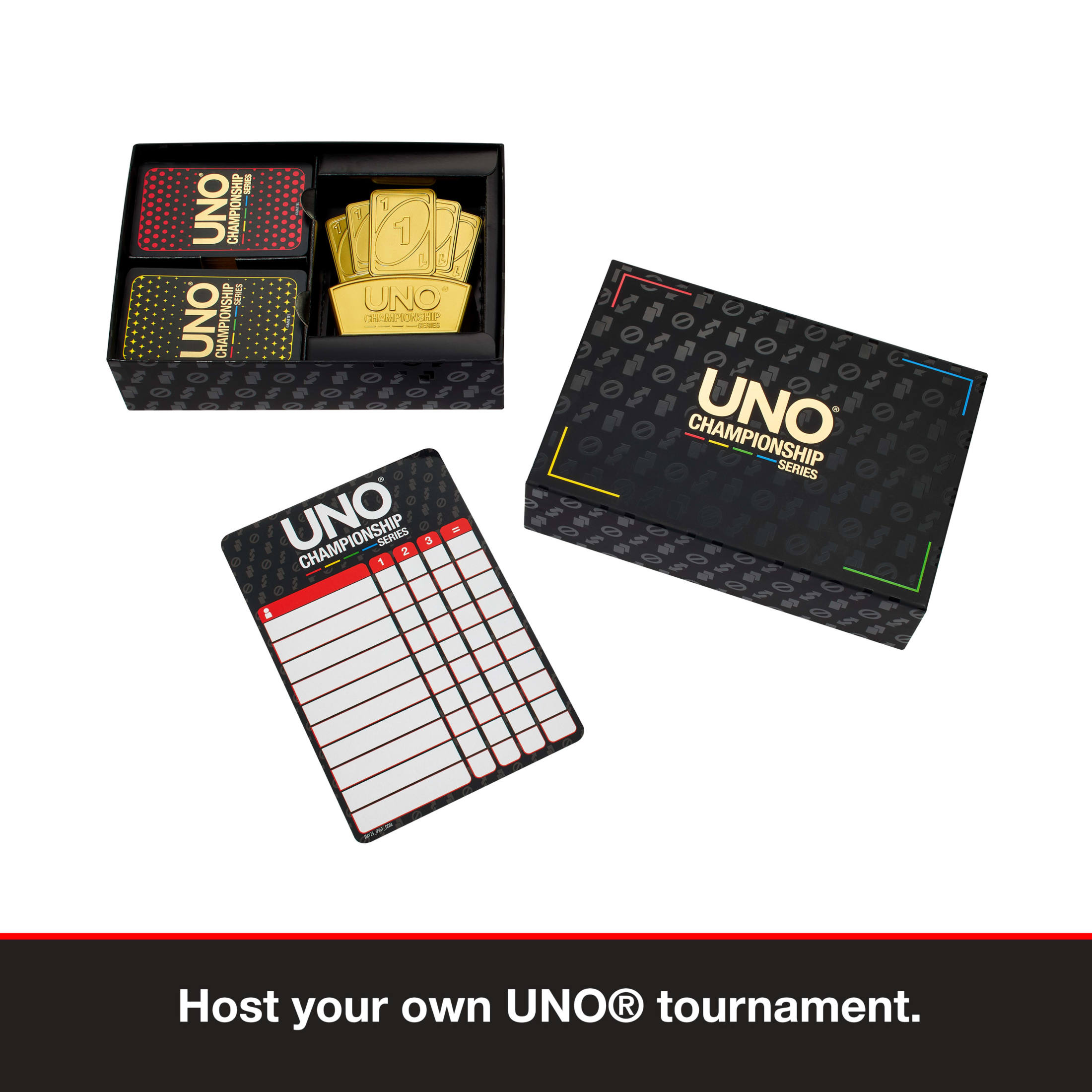 UNO Championship Series Tournament Set Card Game photo 3