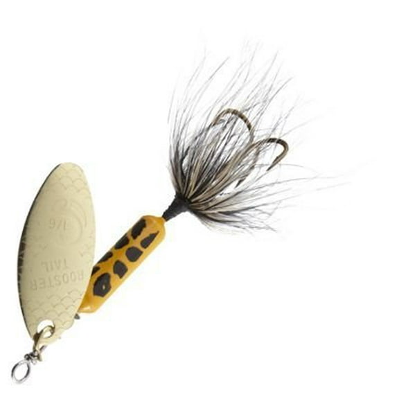 Worden's Rooster Tail, 1/6 oz, Frog Bleeding