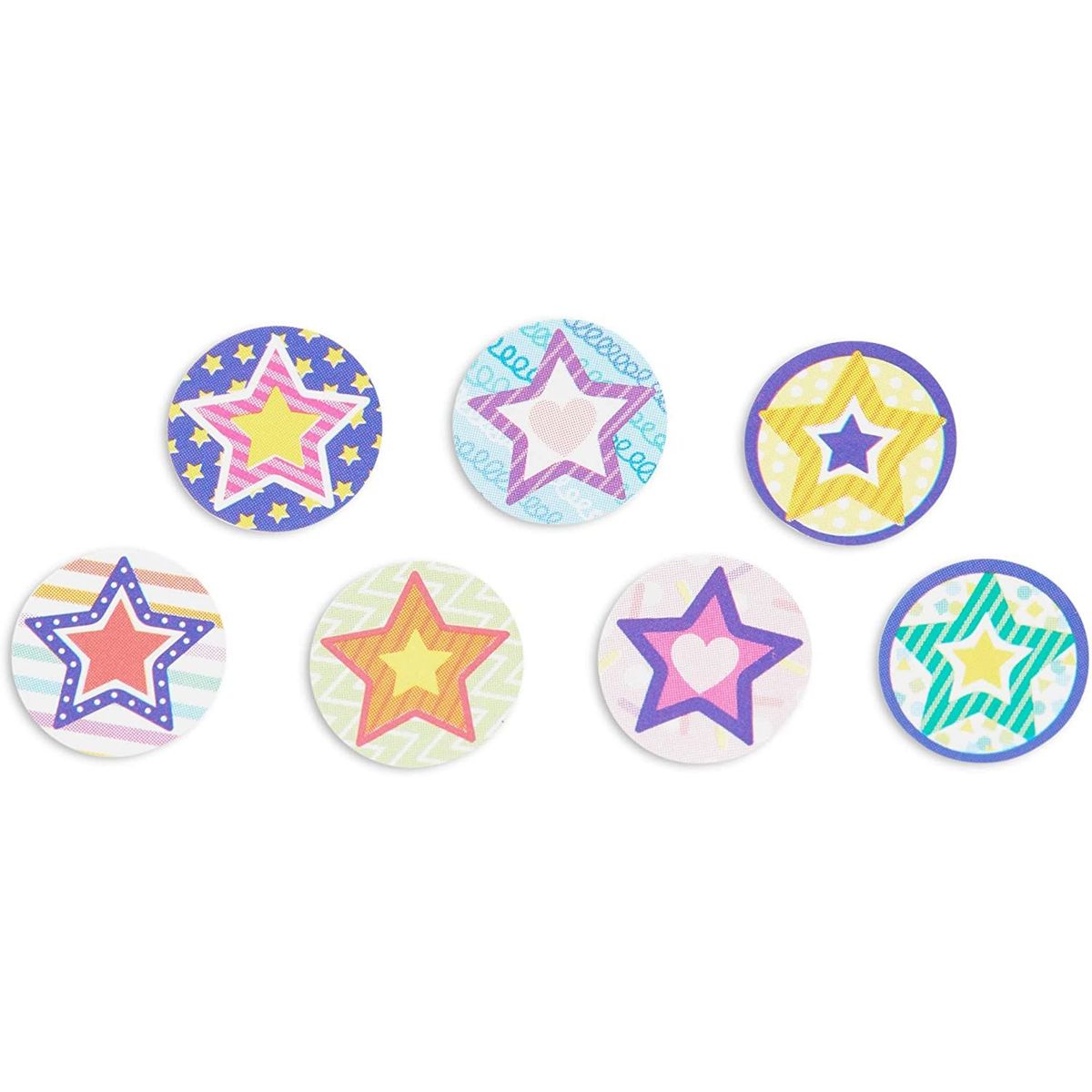 2730 Count Teacher Star Reward Stickers for Kids and Students, Small Sticker for Behavior Chart, Classroom Supplies, 30 Sheets, Assorted Designs