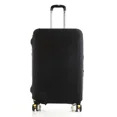 thumbnail image 1 of Housse de Valise Housses de Protection Voyage Anti-Rayures Housse Anti-Poussière Réutilisable Motif Imprimé Bois Noir m, 1 of 6